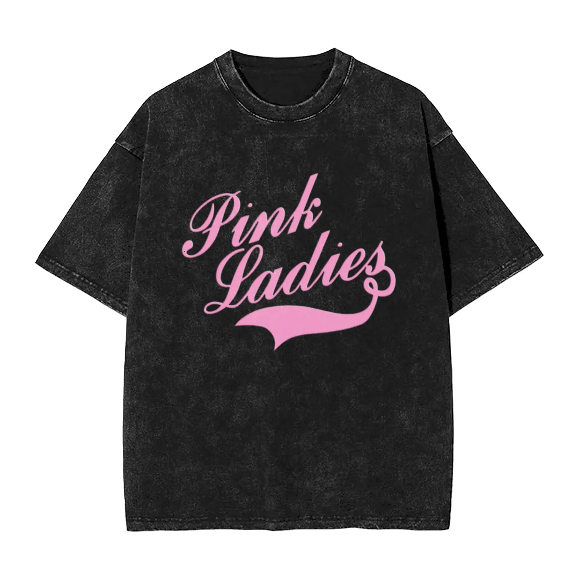pink ladies 2  Unique Cool A Washed T Shirt Men's Women's Oversized Cotton Tees Tops