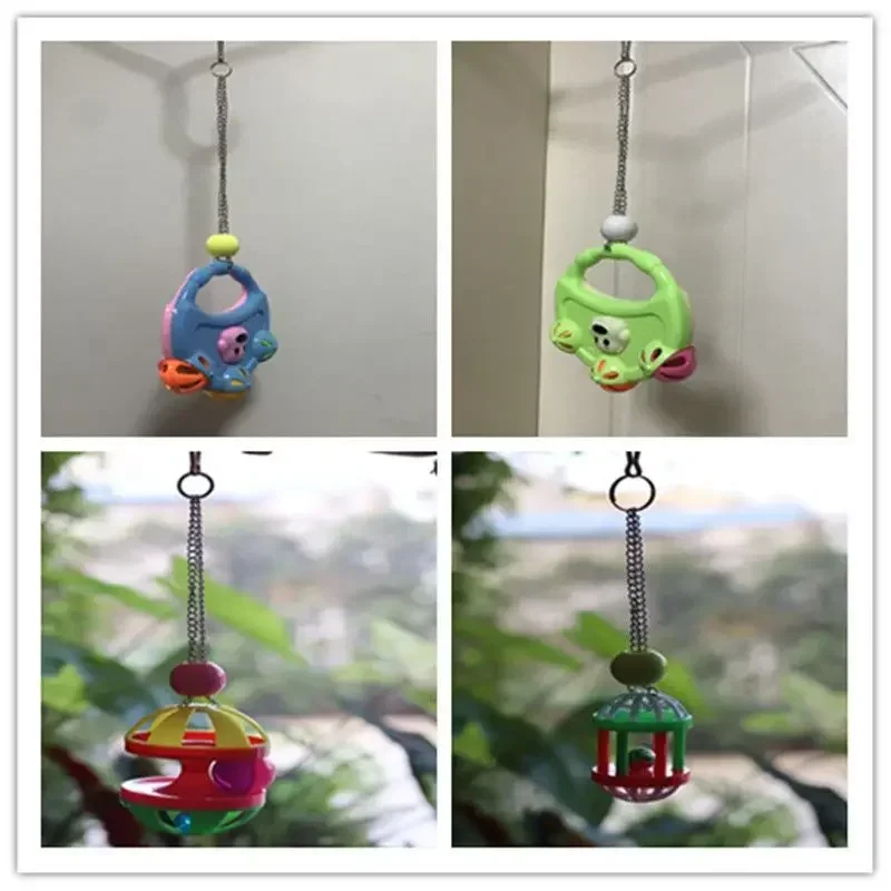 Parrot toys, bell balls, underfoot  large, medium, and small parrot puzzle development, relieving fatigue   bites