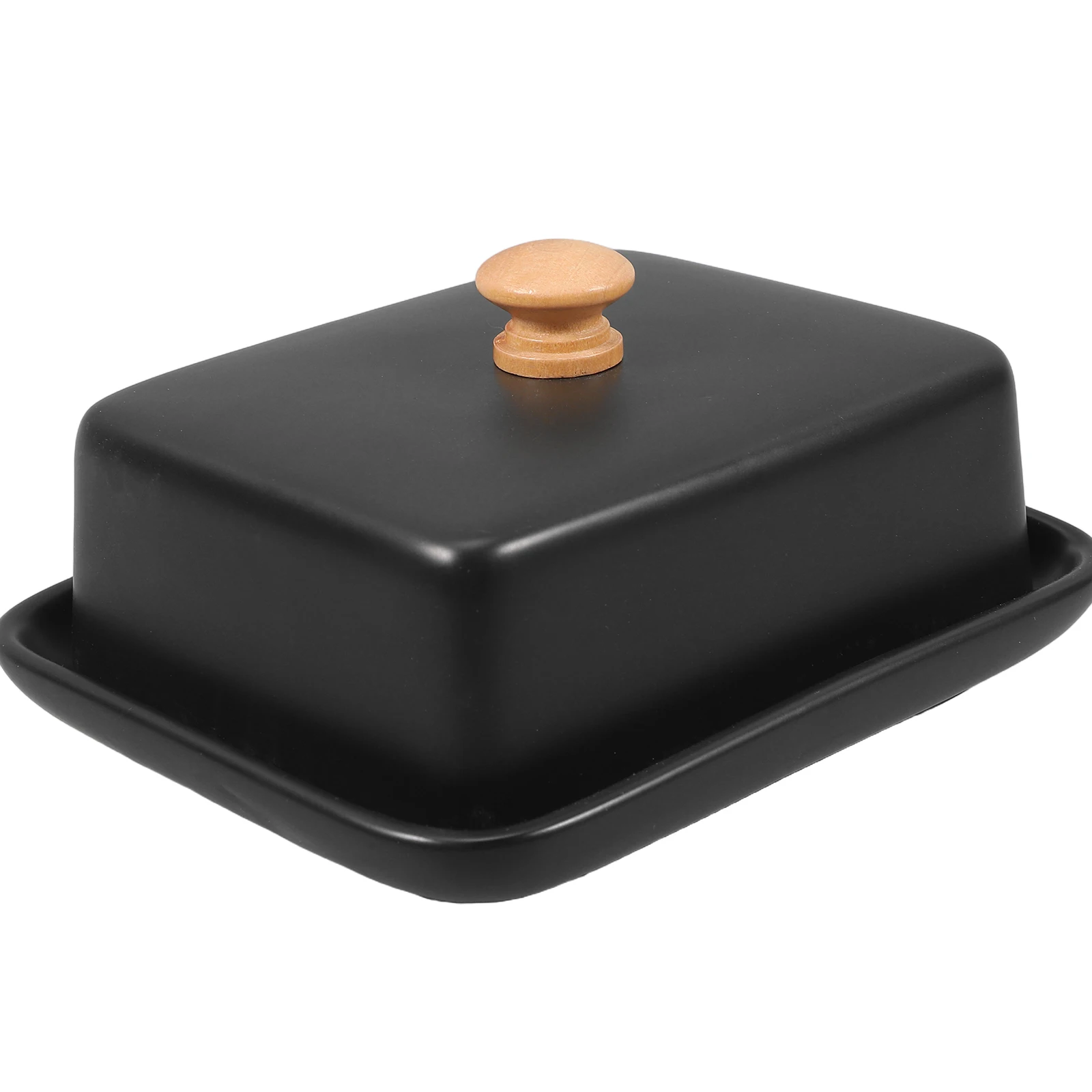 

Butter Box Organiser Dosh Tray Dish with Lid Cover Holder Ceramics Container Keeper