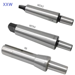 XXW MT2 MT3 MT4 B10 B12 B16 B18 B22 R8 M12 7/16 C12 C16 C20 C25MM adapter do trzpienia Morse'a stożek gwintownik tuleja zaciskowa uchwyt cnc