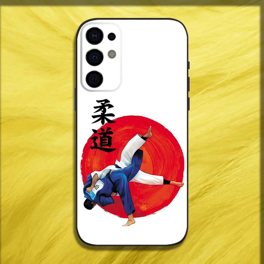 Japan Cool Jujitsu Judo Phone Case For Samsung S25,S24,S21,S22,S23,S30,Ultra,S20,Plus,Fe,Lite,Note,10,9,5G Black Soft Cover