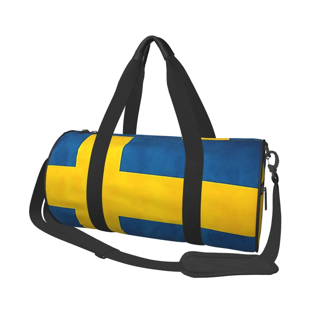 

Большая спортивная сумка с шведским флагом Швеции, водонепроницаемая дорожная сумка, сумки для фитнеса