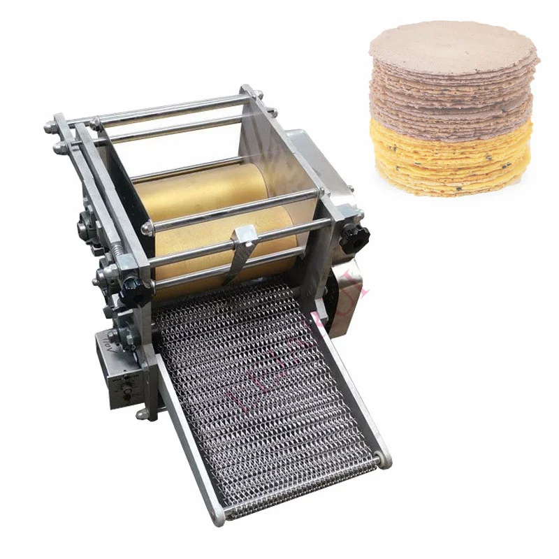 Multifunctional Corn Tortilla Making Machine Automatic Roti Chapati Making Machine Pita Bread Maker Mexican Taco Making Machine