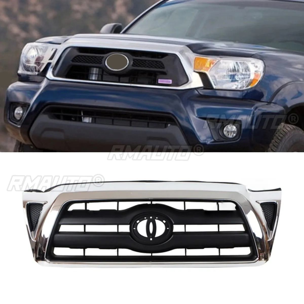 

Car Front Bumper Grill Racing Grills Car Grille for Toyota Tacoma 2005-2011 Body Kit Car Accessories