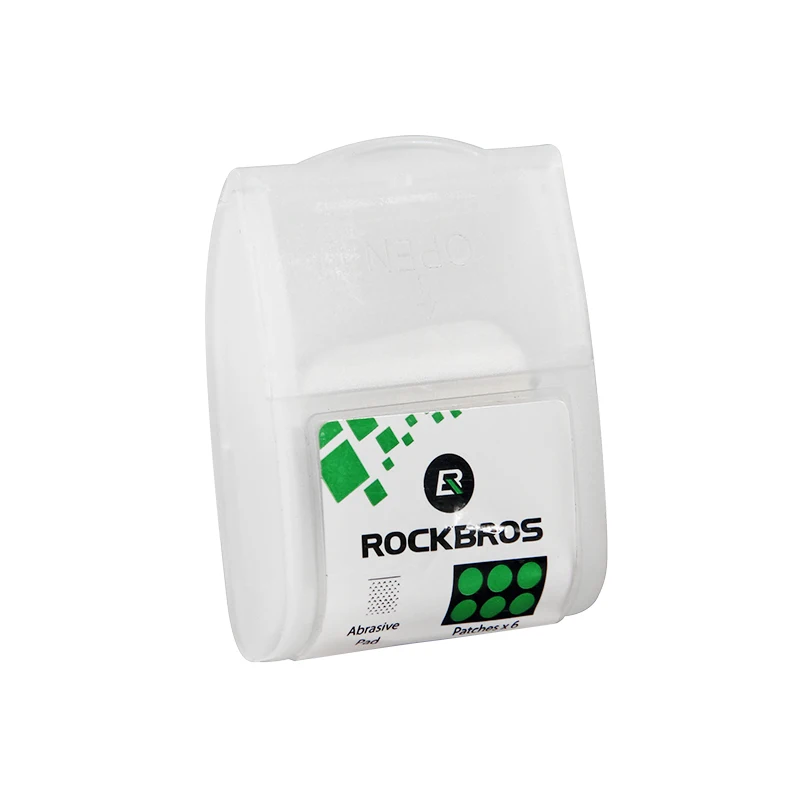 ROCKBROS Kleberfreies Reparaturwerkzeug Fahrradreifen-Reparaturset Reifenpflaster Mountain Road Reifen Innenrohr-Reparaturbox