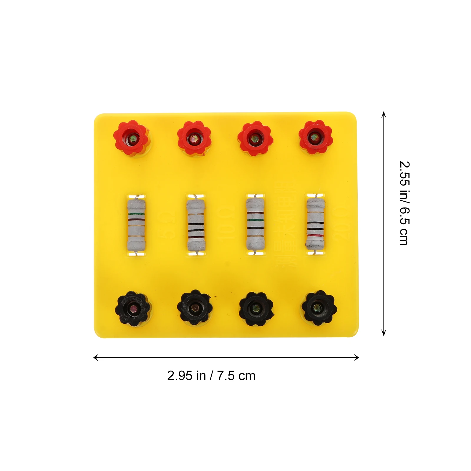 

2Pcs Resistor Experimental Equipment Kids Science Kit Test Circuit Tools Students Physics Teaching Aids Electrics Knowledge