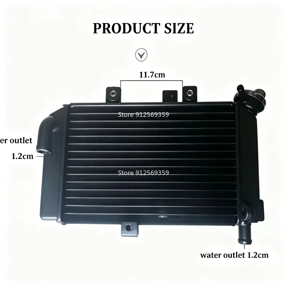 Engine Radiator Cooling Water Tank Cooler for CFmoto 250NK CF250 CF250NK CF MOTO 250 NK250 Motorcycle Engine Parts