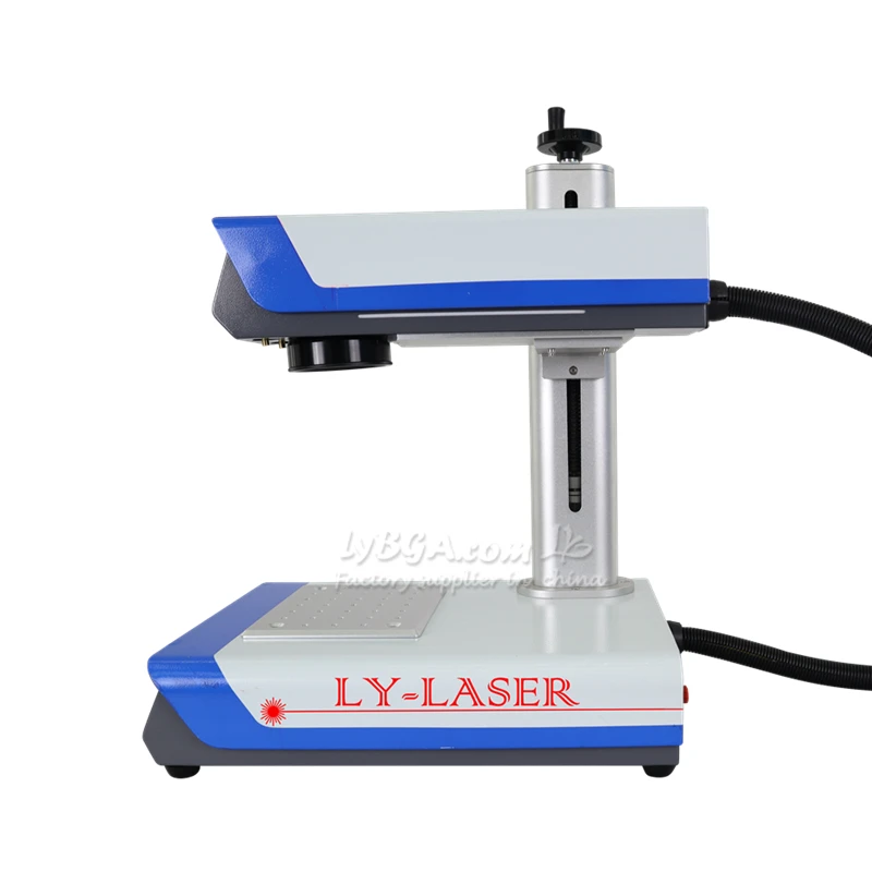 Fiber laser marking machine Customized for desktop touch screen air-cooled Bluetooth cell phone and computer connection Keyboard