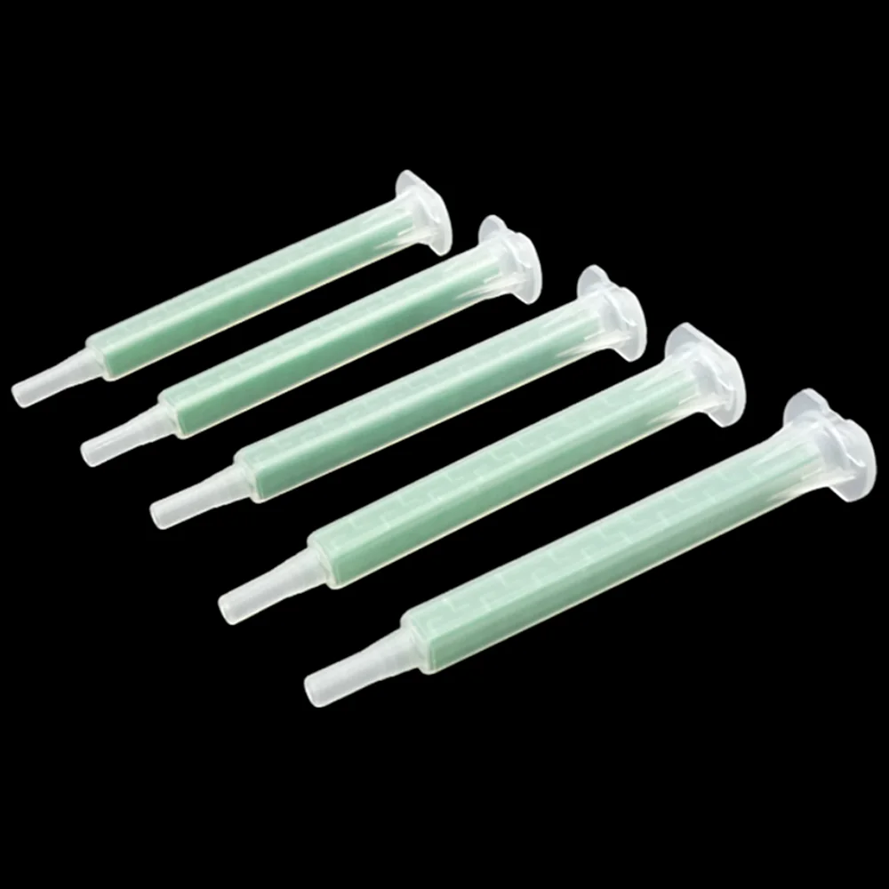 

5pc AB Glue Mixing Nozzles Resin Adhesive Static Mouth Plastic Mixing Tube Mixer Tools Set for AB Glue Gun Caulking Guns