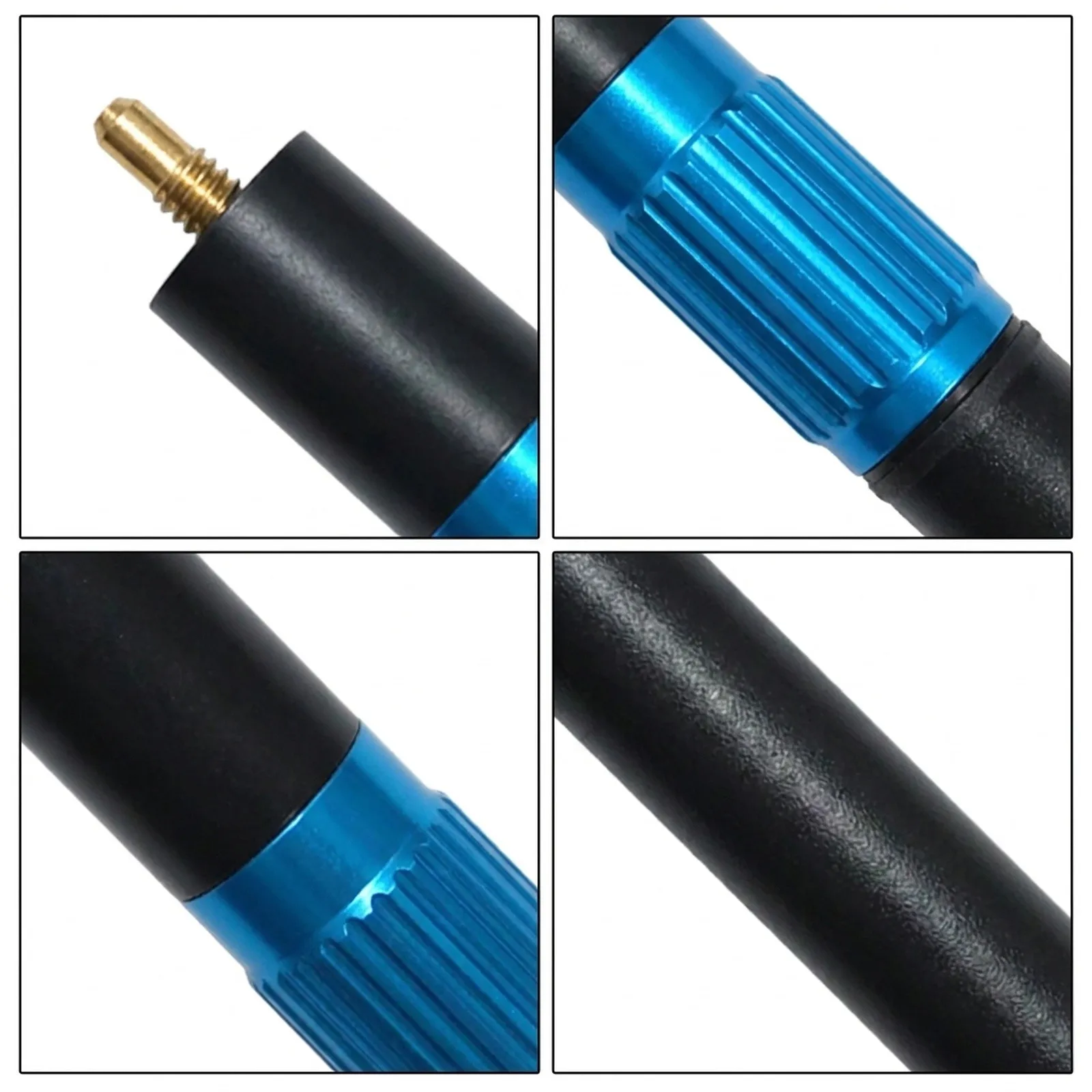 Aluminum Alloy Extender Aluminum Alloy Extension Telescopic Cue Extender Extends Cue Reach Improves Ball Control