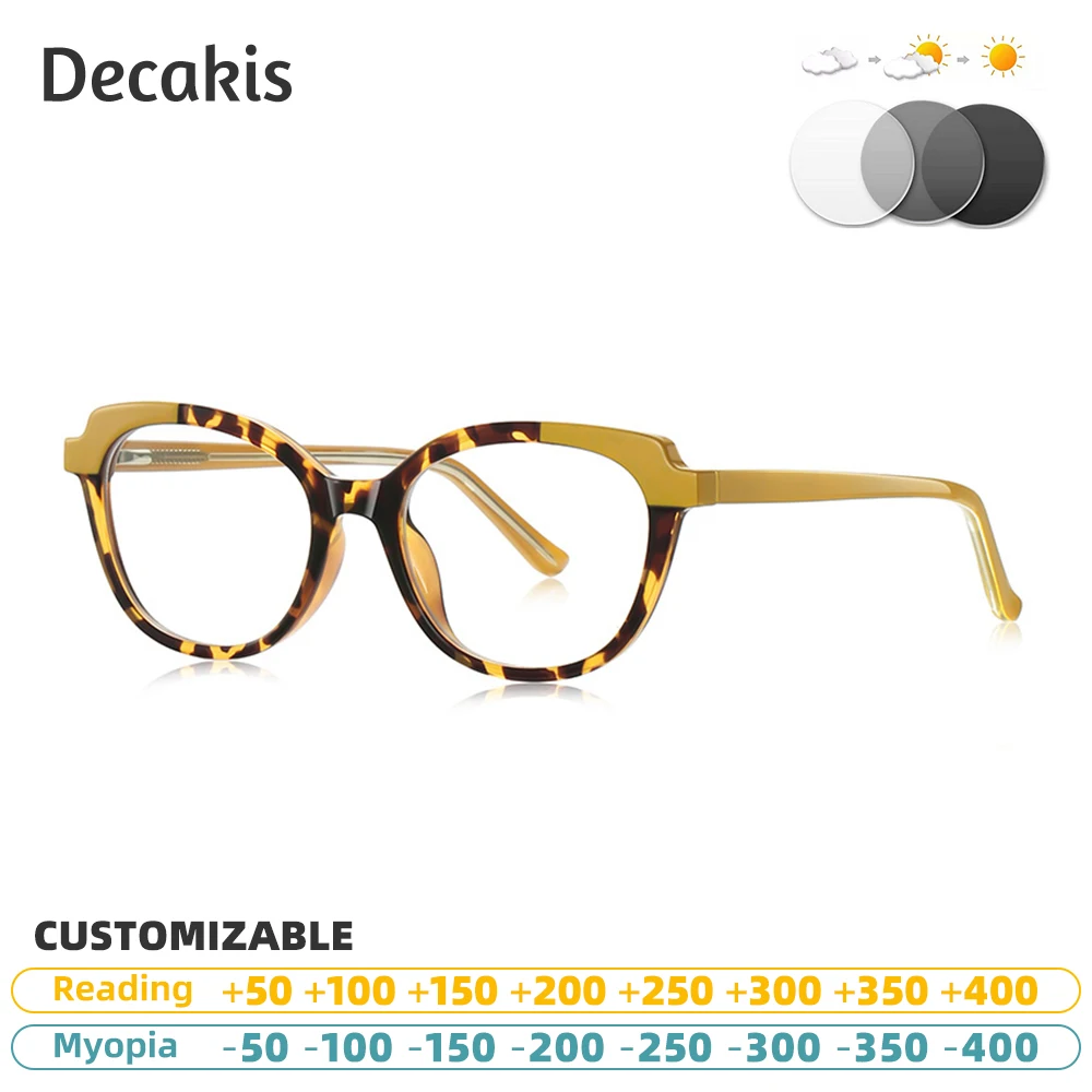 

Sexy Cat Eye Reading Glasses for Women Fashion Finished Prescription Eyeglasses Myopia Optical Clear Glasses in Trend Women Lens