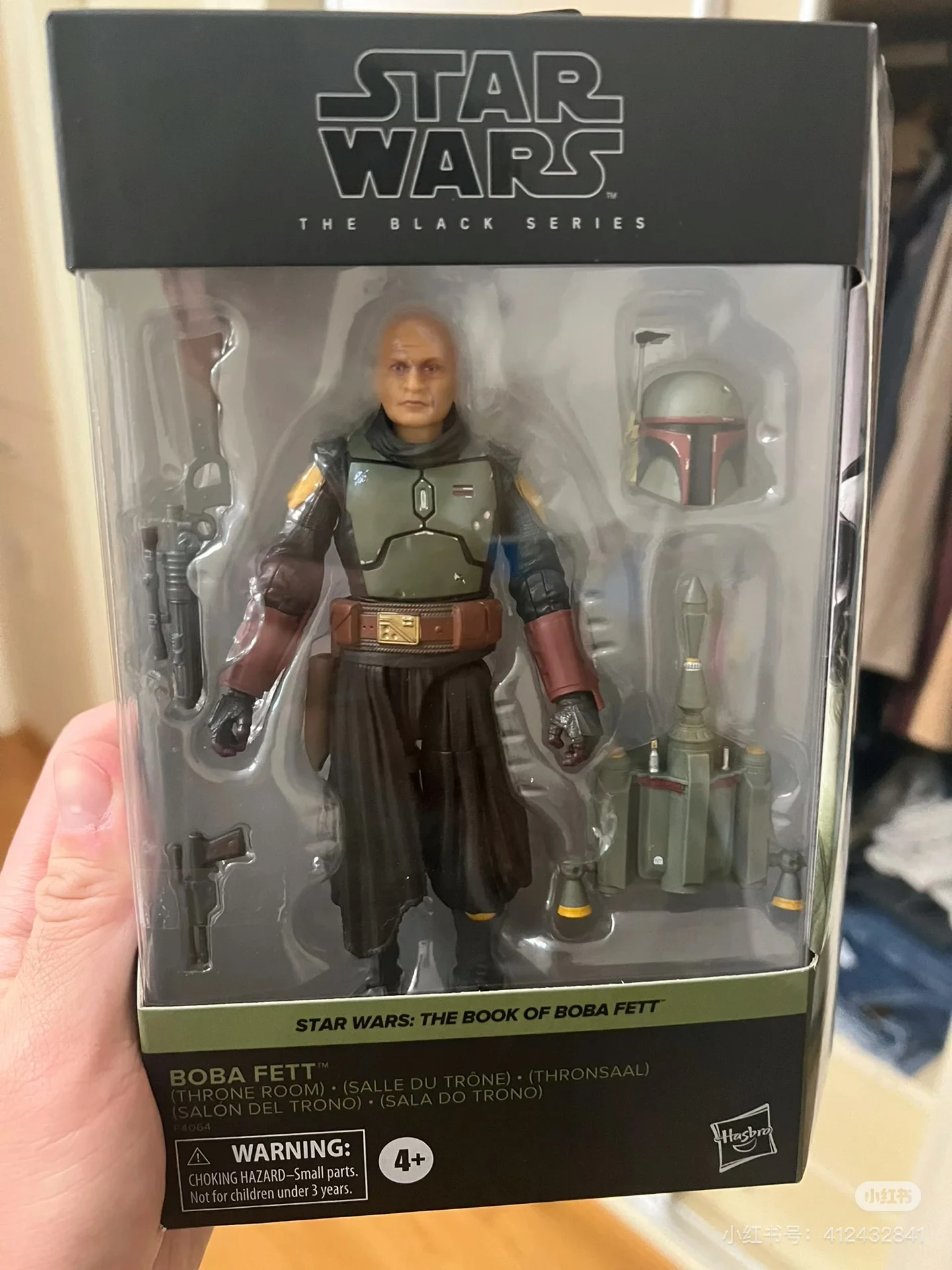 

15cm Boba Fett (Star Wars: The Book Of Boba Fett) Action Figure Figure Toys Collectible Model Children Christmas Birthday Gift