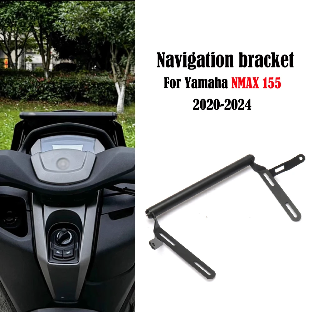 

New Motorcycle Driving Recorder GPS Phone Navigation Bracket Holder Mount For YAMAHA N-MAX NMAX 155 2020 2021 2022 20323 2024
