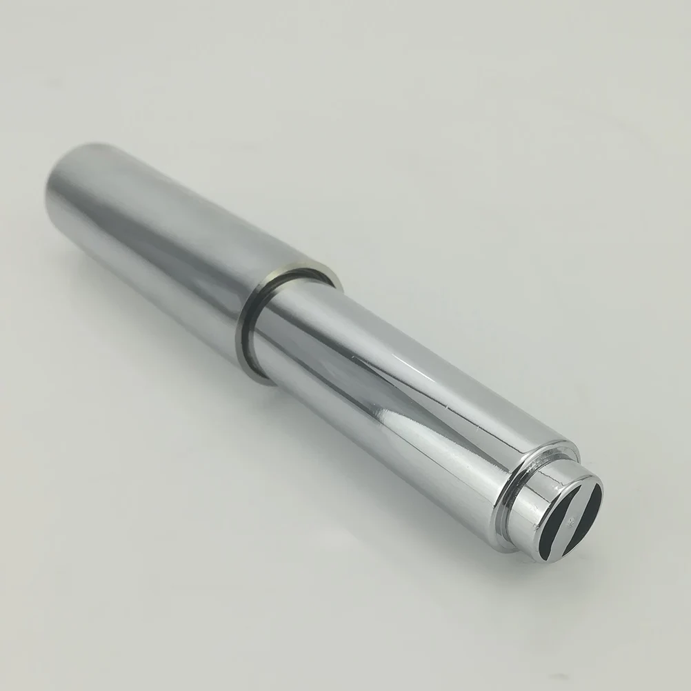 

3pcs Paper Roll Shaft Core Durable Chrome Extendable Toilet Roller Holder 110-165cm Zinc Alloy for Bathroom Hotel Restaurant