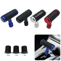 CLLYZ MO Aircraft Joystick Type Shift Knob T Type Automatic Manual Shift Lever 4 Colors Optional JDW Universal Auto Parts