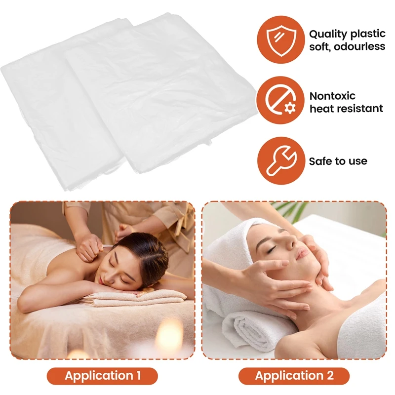 100 Pcs Disposable Couch Cover Bed Sheet Covers Protection SPA Massage Bed Cover 90X180cm