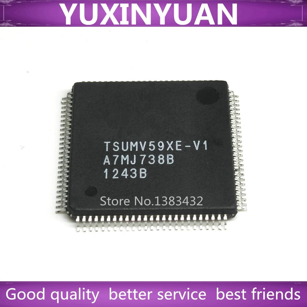 1PCS TSUMV59XE-V1 TSUMV59XE  QFP100