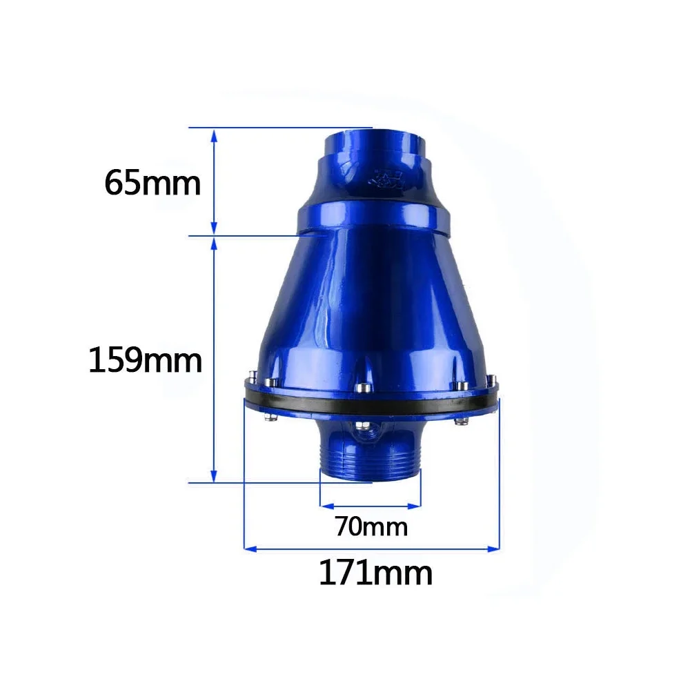 Air Filter Mushroom Head 3inch/76mm  Universal Air Power Intake Bellows Filter Car SUV High Flow Cold Air Inlet Cleaner Trim