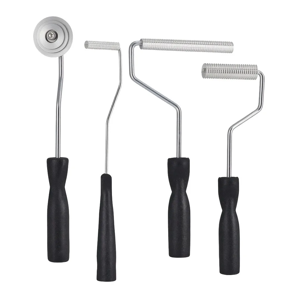 Four-Unit Laminating Roller Kit for Resin Wet-Out Processes in Fiberglass Projects with Emphasis on Operational Reliability