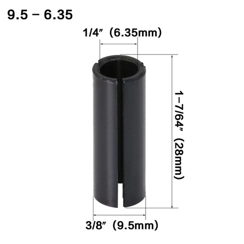 Router Bit Adapter Collet 6 6.35 8 10 12 12.7mm CNC Milling Cutter Precision Chuck End Mill Adapter Machine Tool Holder