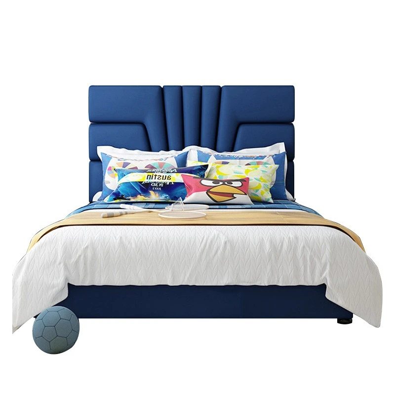 

Boys and boys, light luxury bed, villa large flat floor, children's furniture children's bed