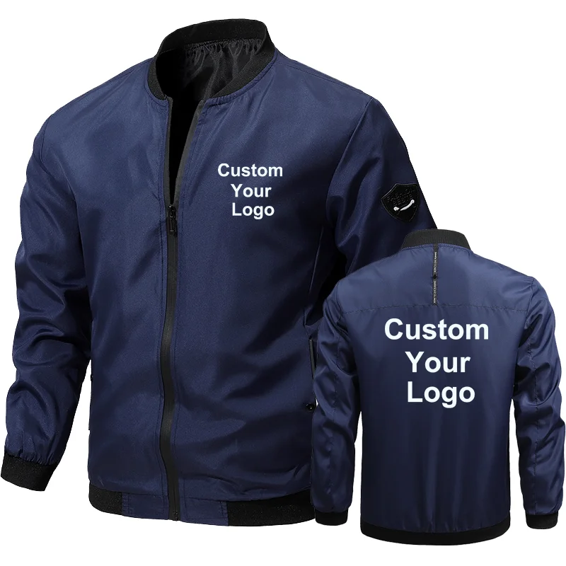 New Customize Your Logo Jackets Breathable Jacket Men Fashion Outdoor Mountain&Hiking Softshell Jackets Training Jackets