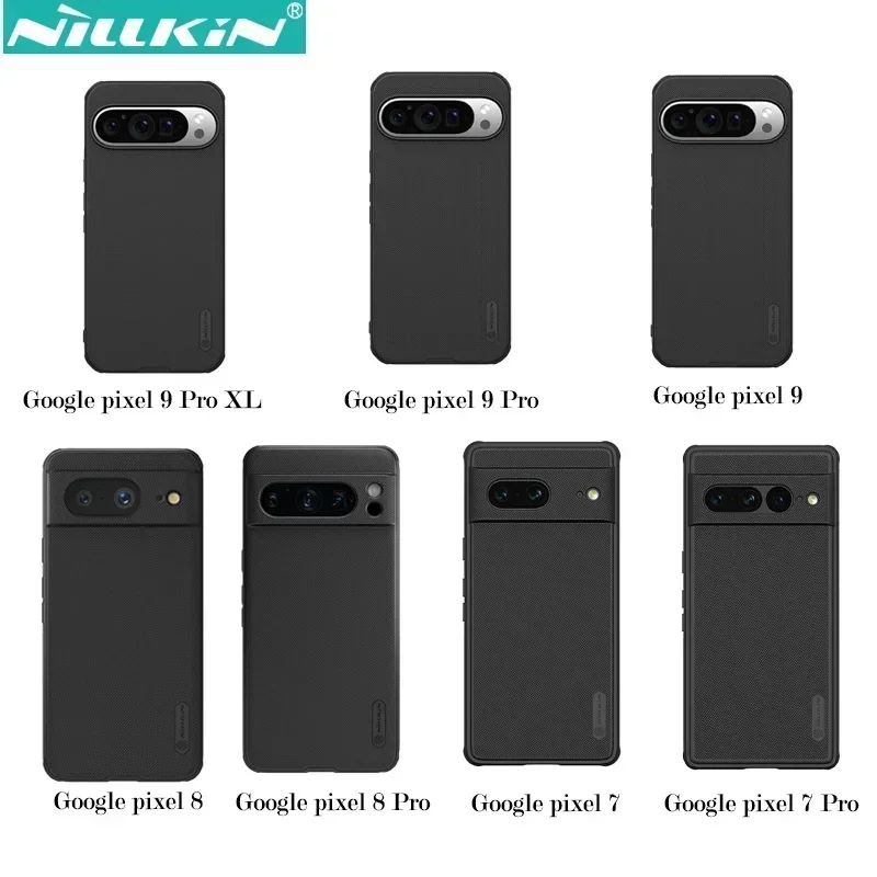 Nillkin For Google Pixel 9 Pro XL 9 Pro Pixel 8 Pro Pixel 7 Pro Case Frosted Shield Pro Anti Fingerprint Shockproof Back Cover