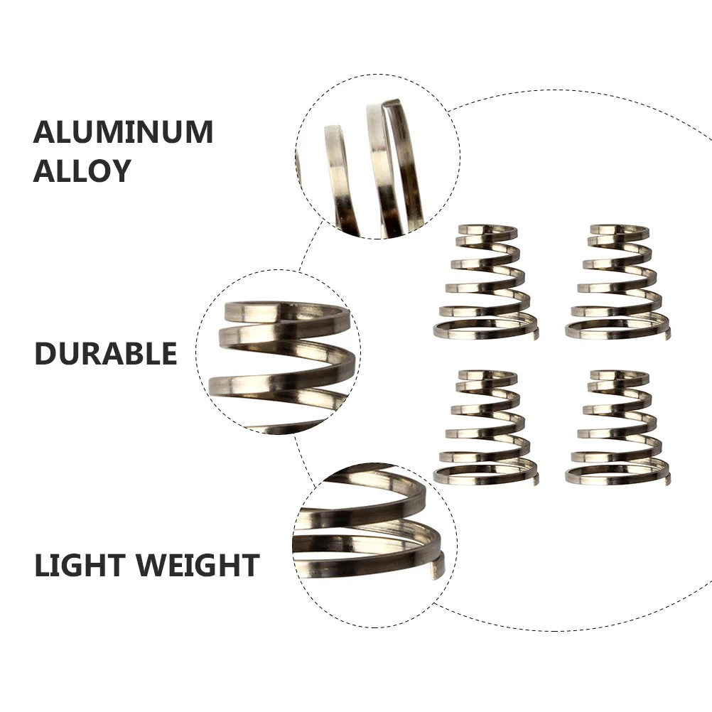 4 قطعة محور الدراجة الإفراج السريع رافعة رمح الفولاذ المقاوم للصدأ الربيع دائم سبائك الألومنيوم سهلة الحمل ركوب آمن