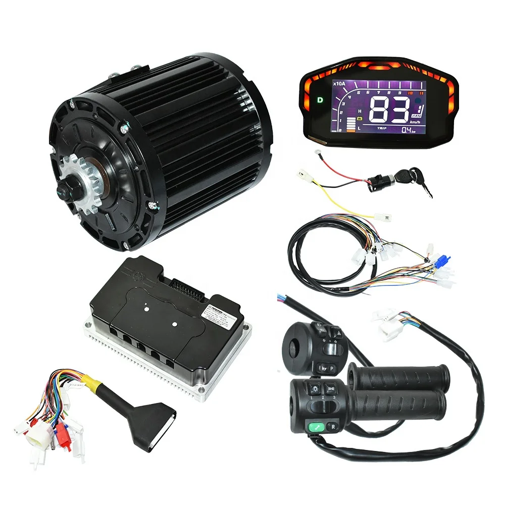 Kit Para Bici Electrica Motor Central Ebike Mid Drive 4000w Qs Electric Motorcycle Conversion Kits for Bicycle Center Drive