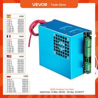 VEVOR CO2 Laser Power Supply Switch AC110V / AC220V 50W 80W 100W Small & Light for Laser Tube Engraving Cutting Machine, Sale