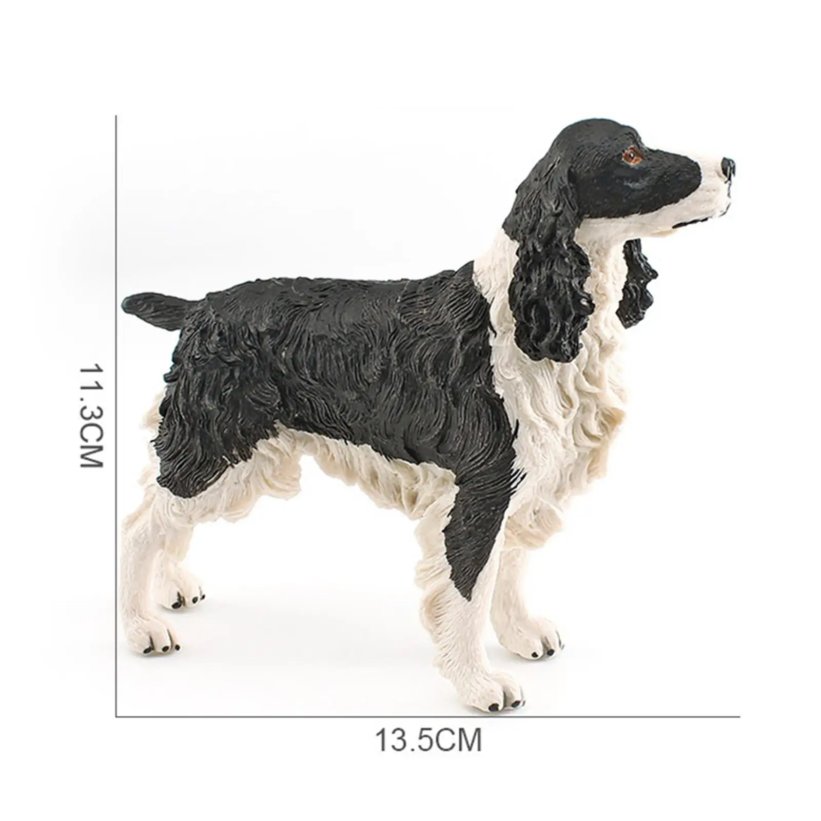 Dog Figurine Statue Durable Animal Toy Collectible Realistic Dog Toy Garden Statue for Home Decorations Living Room Garden Boys