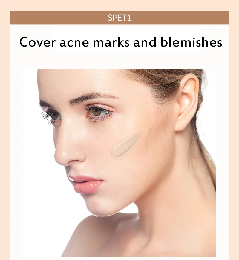 Liquid Foundation Repair Concealer Isolation Cream Oil Control Refreshing And Moisturizing BB Cream Long-lasting Korean Makeup
