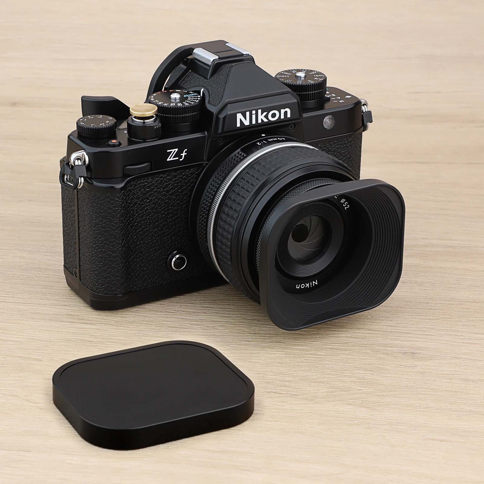 【ほぼ新品】 Nikon 単焦点レンズ　28mm 入手困難なスクエアレンズフード ハイオジメタルスクエアレンズフード、Nikon、z 40mm、f、2、z 28mm、f