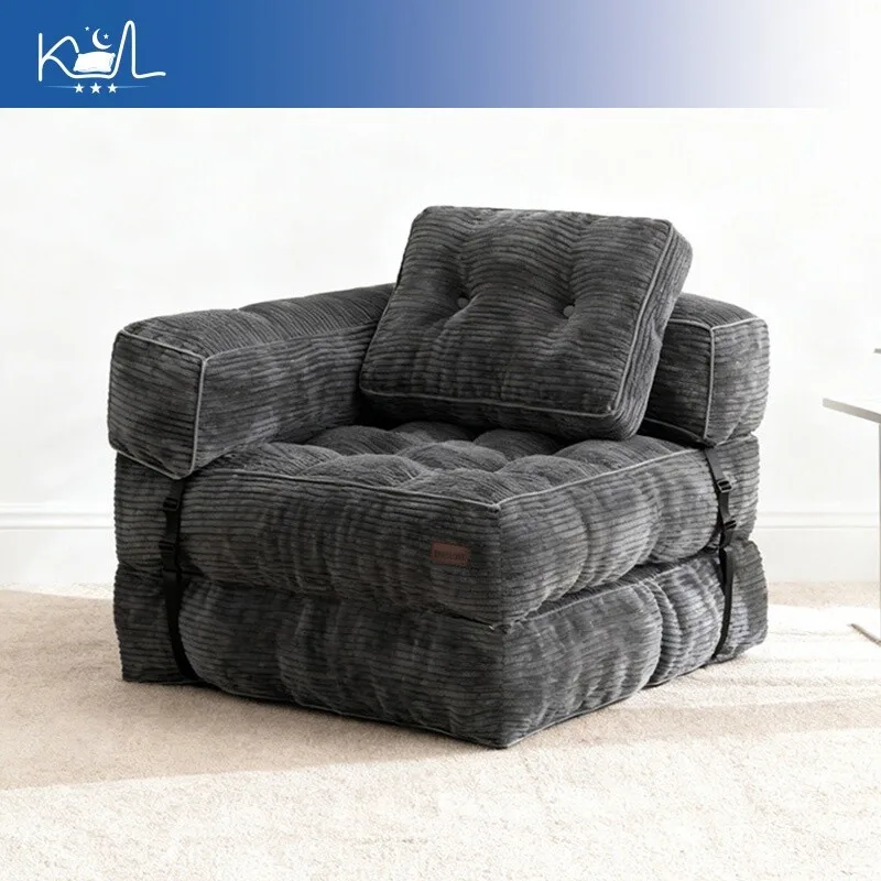 Vakuum-Kompressions-Tatami-Sofa Einzel- und Doppel-Klappsofa Lazy Sofa für Wohnzimmer und Schlafzimmer