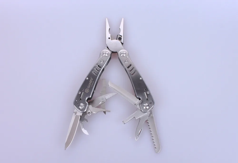 Ganzo G300 series G302-H Multi pliers 26 Tool in One Hand Tool Set Screwdriver Kit Portable Folding Knife Stainless pliers