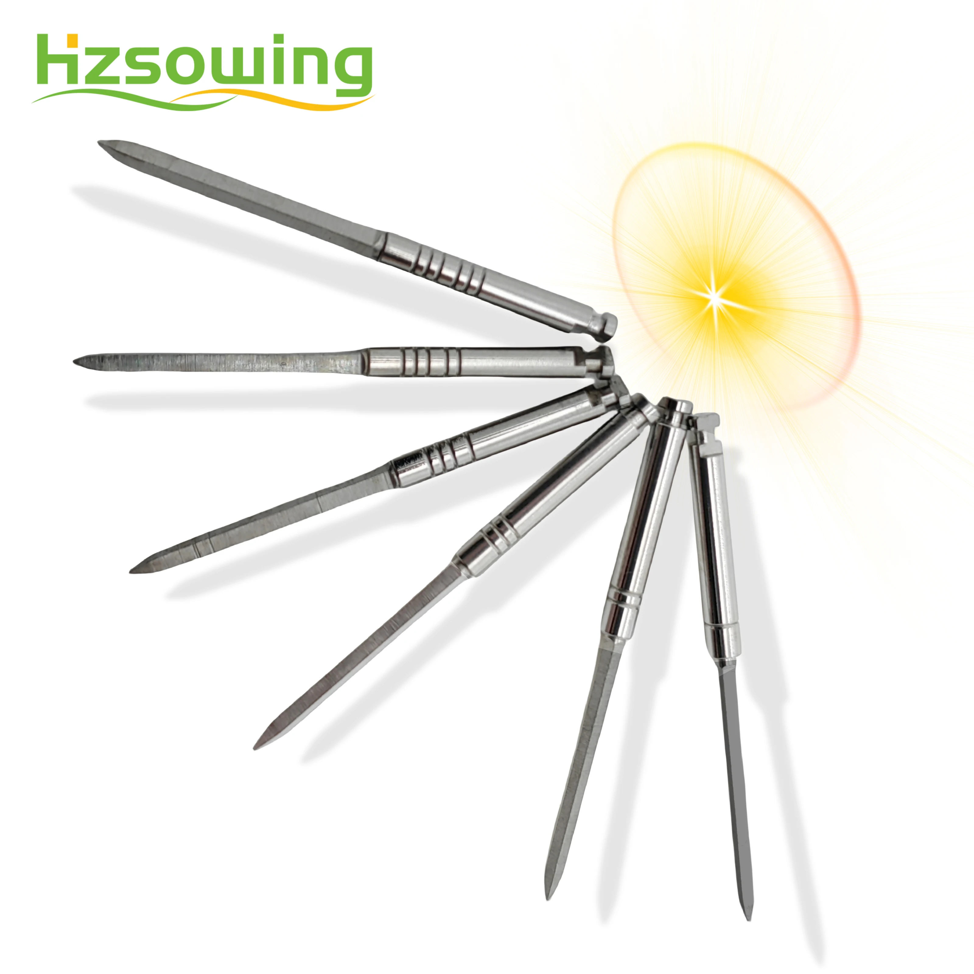 Dental Reamers For Screw Post Stainless Steel Root Canal Rotary Expland Drills Dental Square Pins Accessories Clinics Use