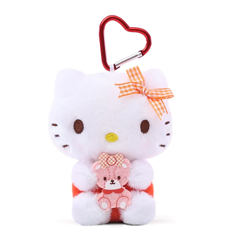 Miniso genuino Sanrio hell kitty Pacha perro Yugui perro llavero de felpa mochila lindo colgante