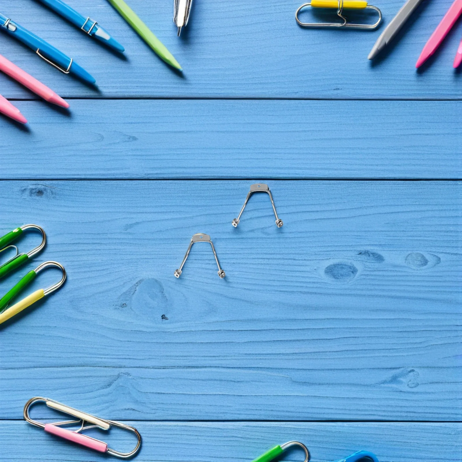 قطعتان من دعامة وسادة الأنف القابلة للاستبدال - حامل وسادة أنف للنظارات المعدنية، مناسب آمن ومضاد للانزلاق للارتداء اليومي في الهواء الطلق #1