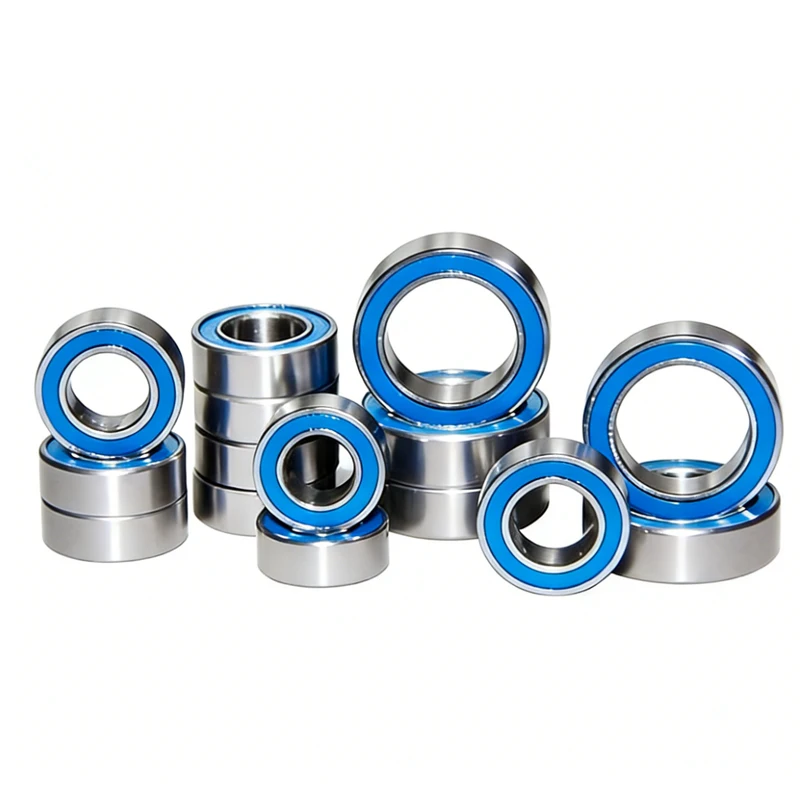 Kit de roulements à billes scellés en caoutchouc bleu, 15 pièces, pour Latrax Teton, Latrax SST, Latrax Rally, pièces de mise à niveau Latrax Prerunner 1/18