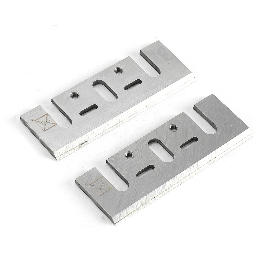 

For Makita Planer blades 1900B KP0800 D26676 Silver Part DW680 Replacement High speed steel Kit Power tool 82mm