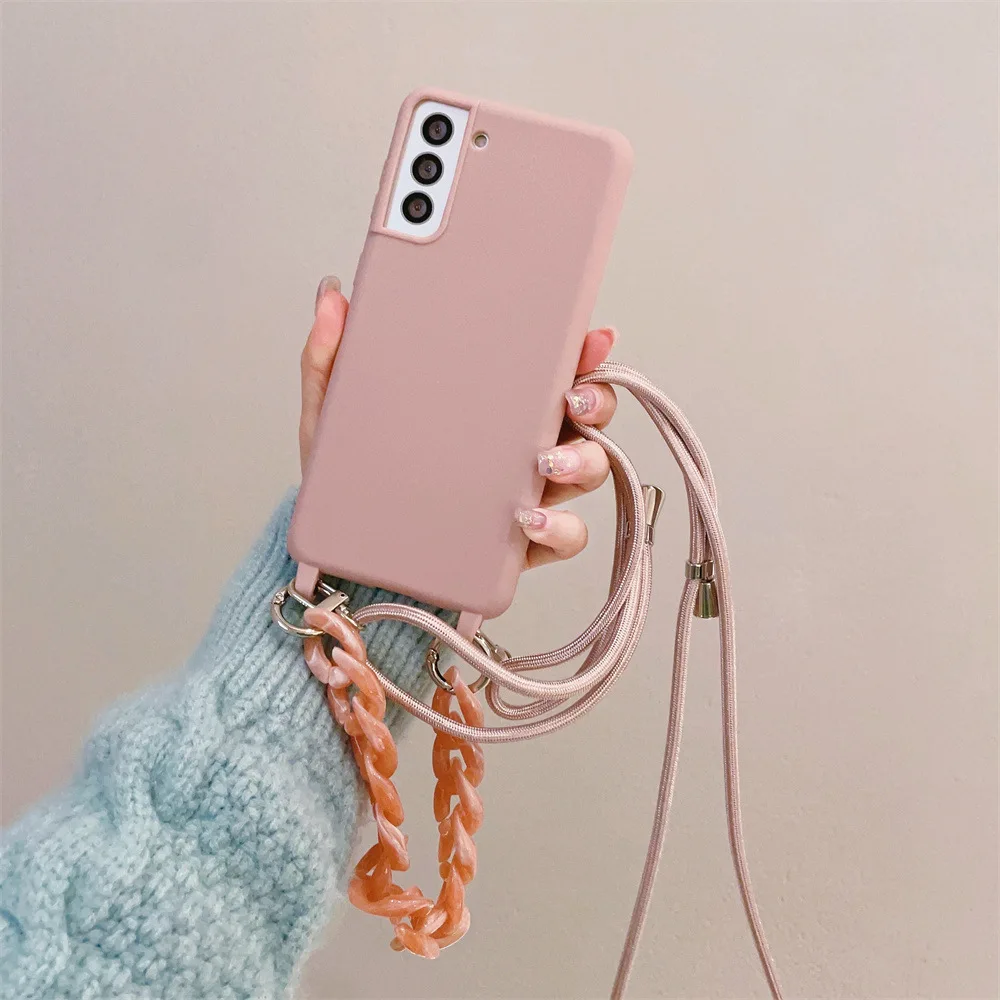 ينطبق على iphone17 Samsung S25 حالة الهاتف المحمول S24 Apple حالة لينة 16 الحبل رسول حالة الهاتف المحمول واقية #4