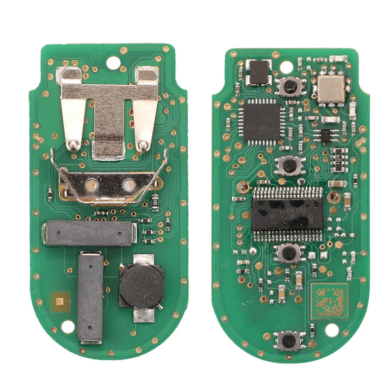 jingyuqin 4 Button Electronic Board for BMW F Series CAS4+/FEM 2011-2017 Modified Smart Remote Key Fob 315MHz/434MHz/868MHz