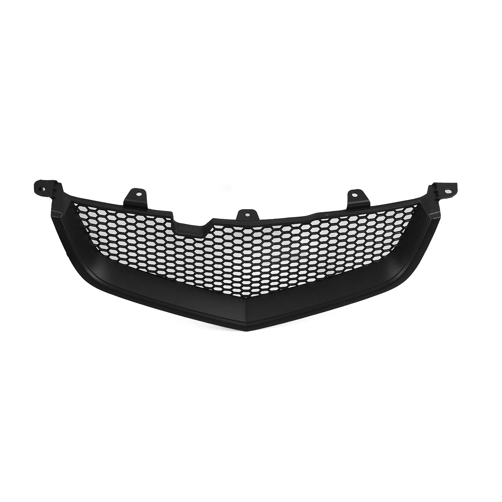 

Exterior Front Grille Grill Hood Mesh Grid ABS Plastic For Honda Accord CL7 Euro R Acura TSX 2003-2005