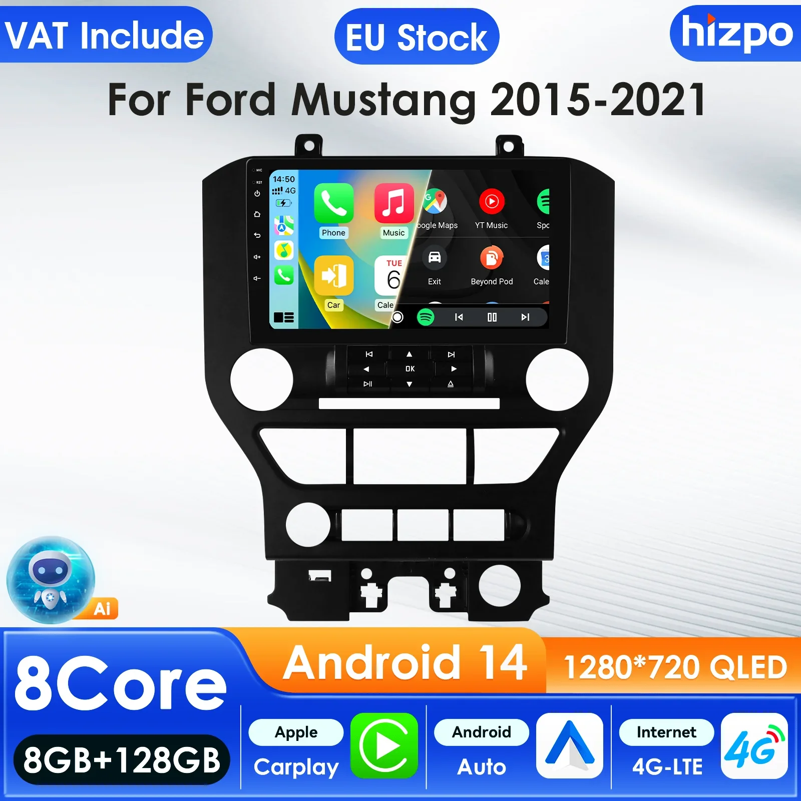 Hizpo 2 Din Car Rad… - image