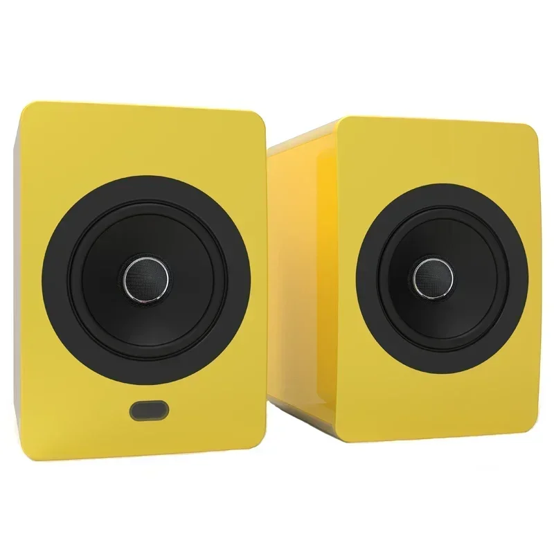 

Amazing Clarity Sound Quality Hi-Fi Audio Loud Speakers Built-In Powerful Amplifiers Compact Bookshelf Speaker With ARC Toslink