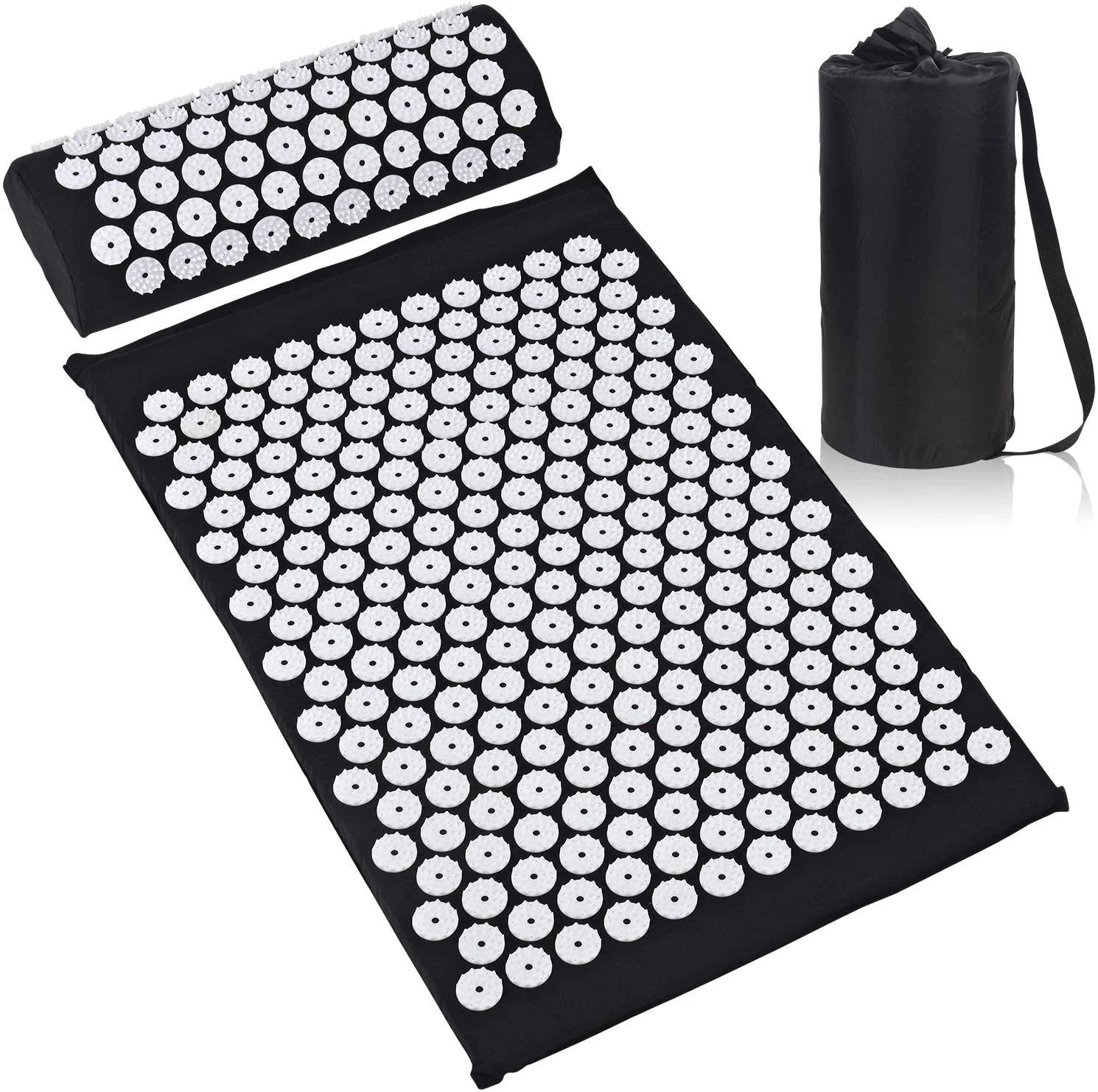 health mat for acupressure  yoga mat acupressure  and pillow easy to carry