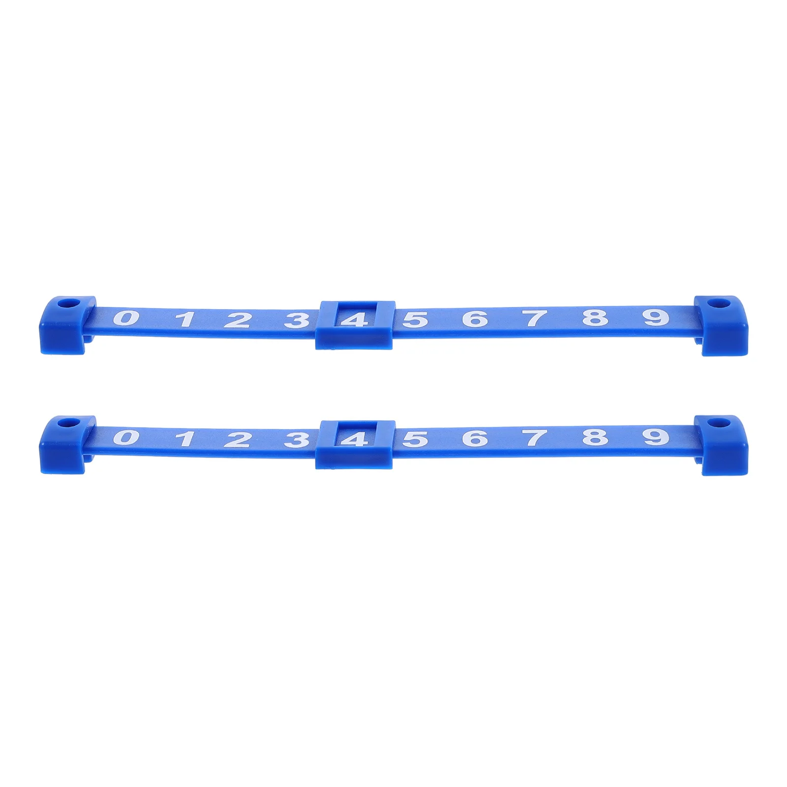 Segnapunti da calcio da tavolo multifunzionale da 2 pezzi Design a forma di barca Unità di punteggio in plastica durevole per oggetti di scena da biliardino da tavolo