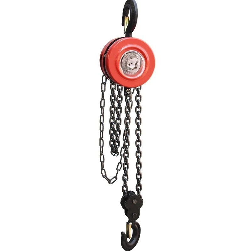 Hand-pulled hoist 2 tons 3m round, chain manual hoist, lifting and reversing chain catties do not fall