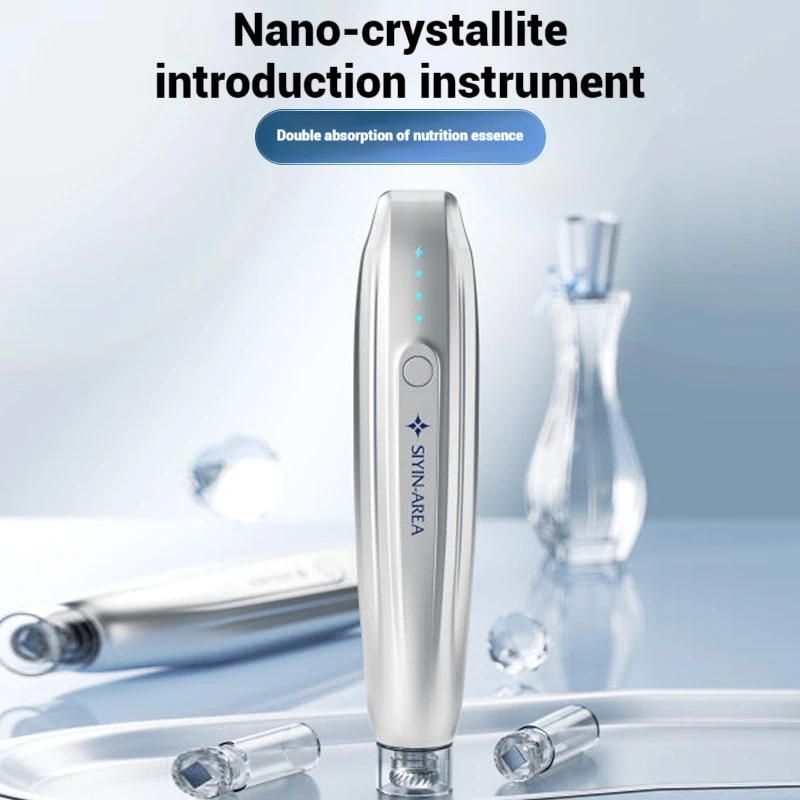 Nano Crystallite Introduction Instrument Freeze Dried Powder Essence MTS Face Introduction Instrument Mesoderm Crystallite