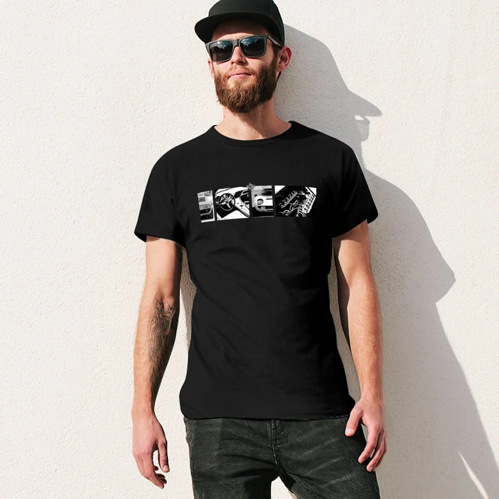 لأن Miura Legend تي شيرت Louboutins جرافيك تي شيرت تي شيرت كبير الحجم ملابس جمالية قمصان رجالية جرافيك #3